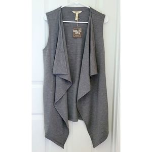 NWT Matilda Jane Gray Vest sz. small